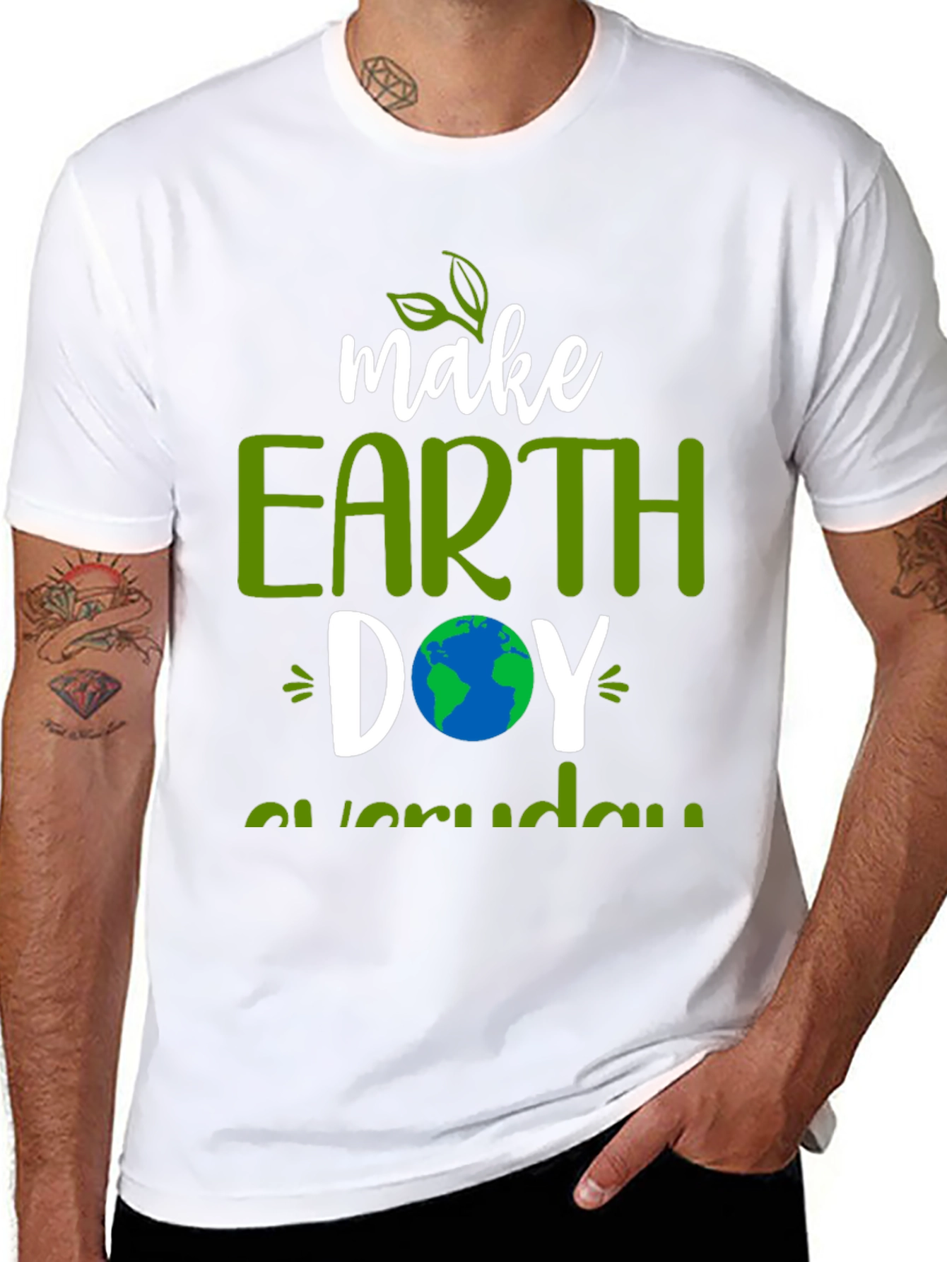 Eco-Friendly Earth Day Everyday T-Shirt