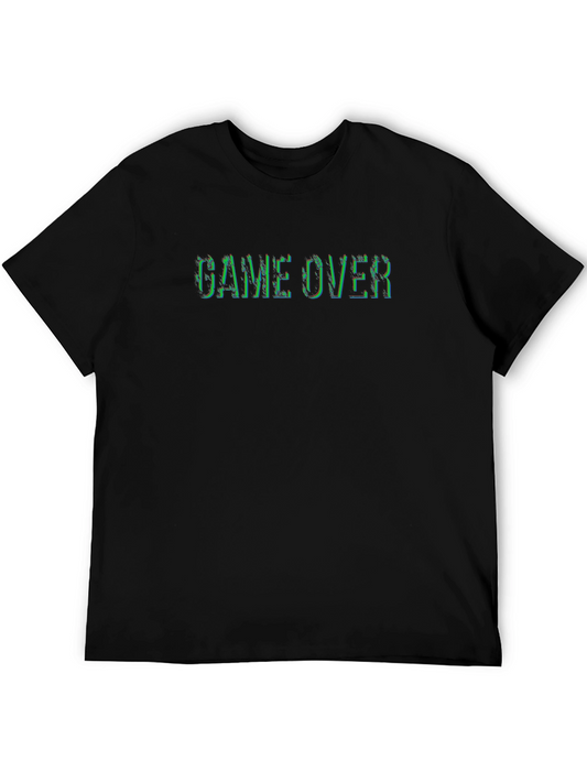 Game Over T-Shirt - Pixelated Retro Style
