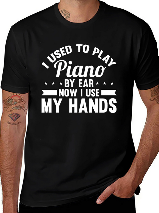 Piano Player T-Shirt - Humorous Musician Tee