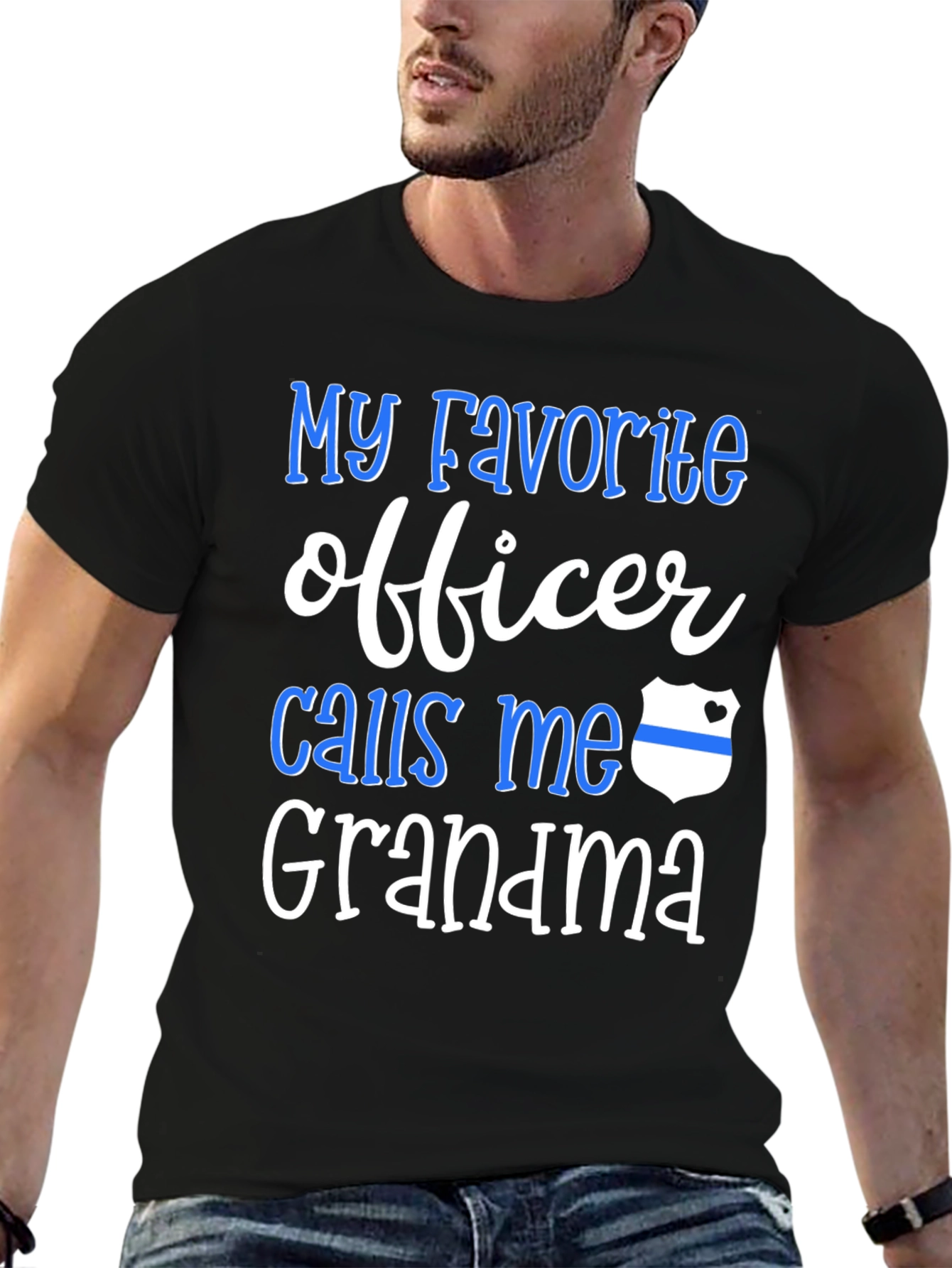My Favorite Officer Calls Me Grandma T-Shirt