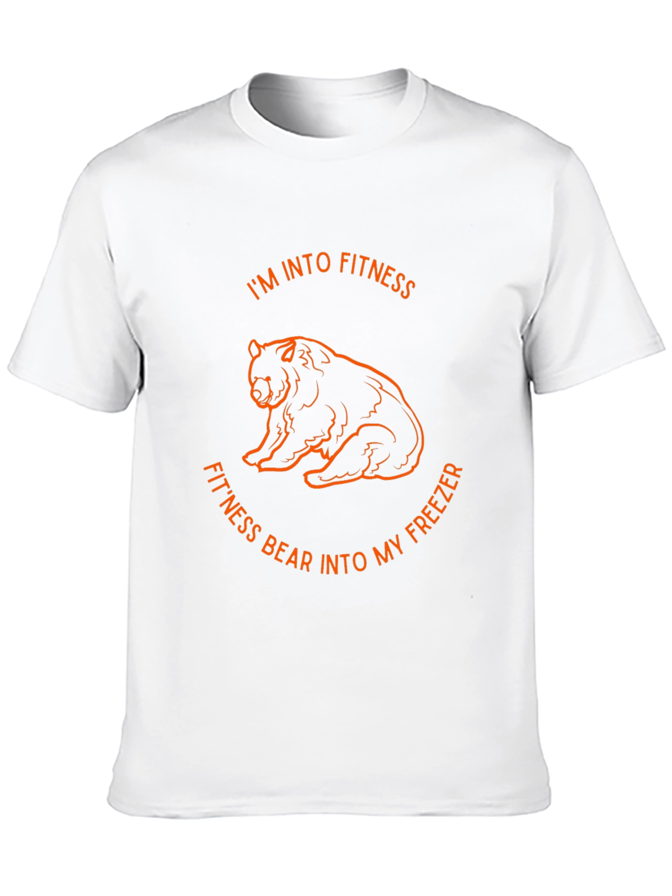Fitness Bear T-Shirt - Funny Workout Gym Tee