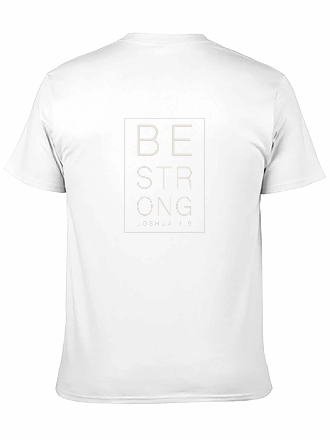 Be Strong Graphic Tee - Black Cotton Shirt