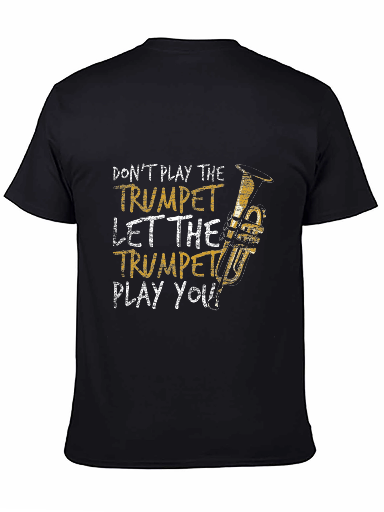 Trumpet Player Graphic T-Shirt - Music Lover Tee