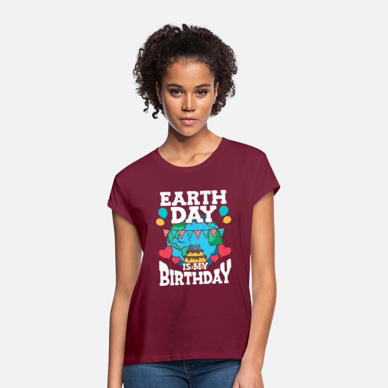Earth Day Is My Birthday Party Holiday Celebrant