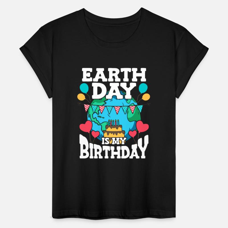 Earth Day Is My Birthday Party Holiday Celebrant