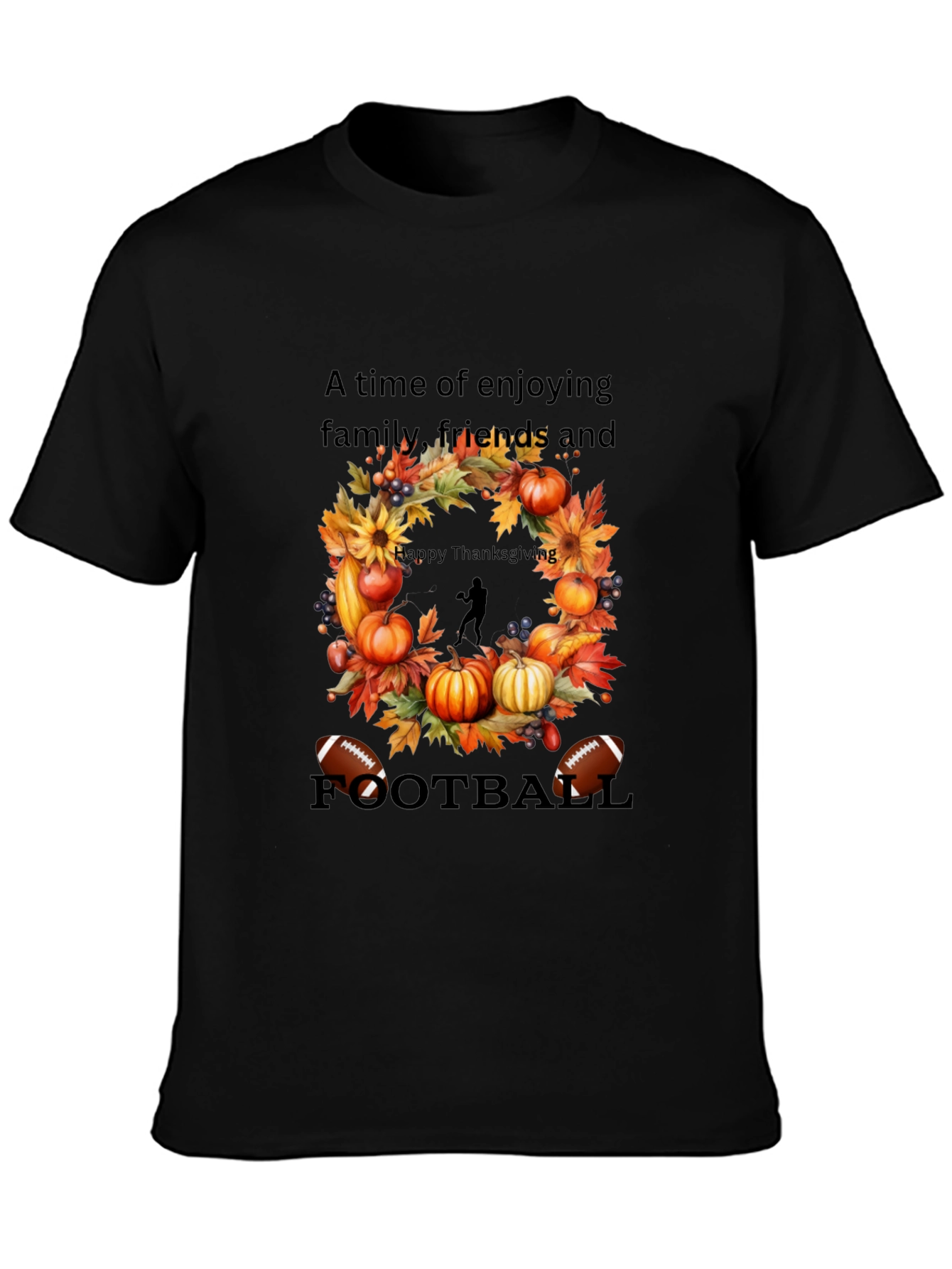 Thanksgiving Football T-Shirt