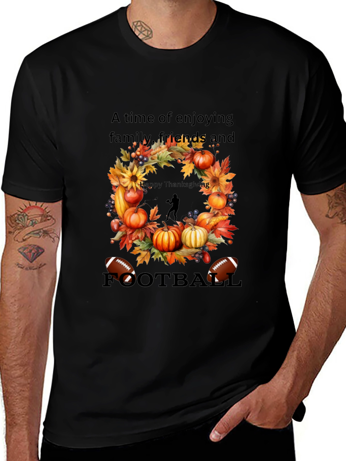 Thanksgiving Football T-Shirt
