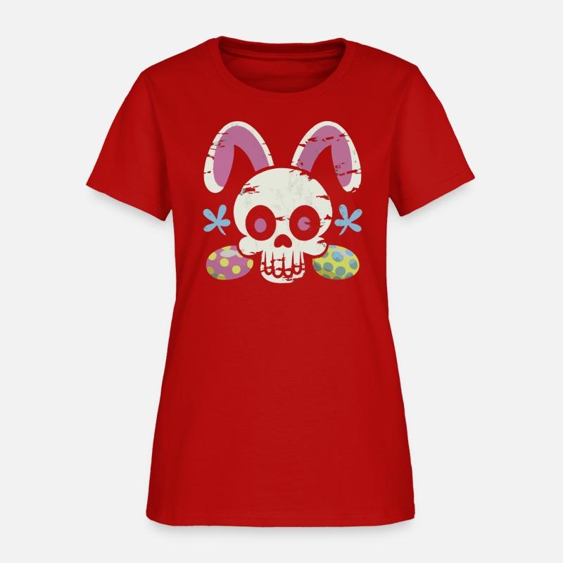Egg Hunt Easter Day Funny Jolly Roger Bunny Skull