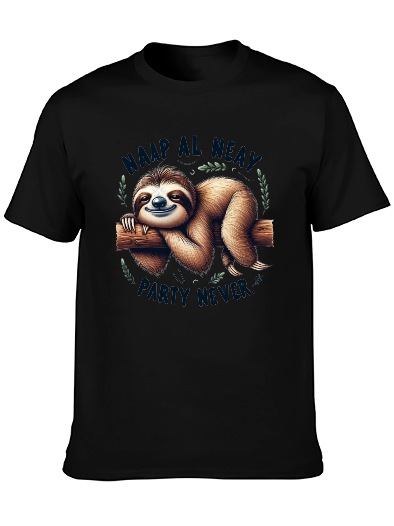 Sloth Party T-Shirt - Never Maap Al Neat