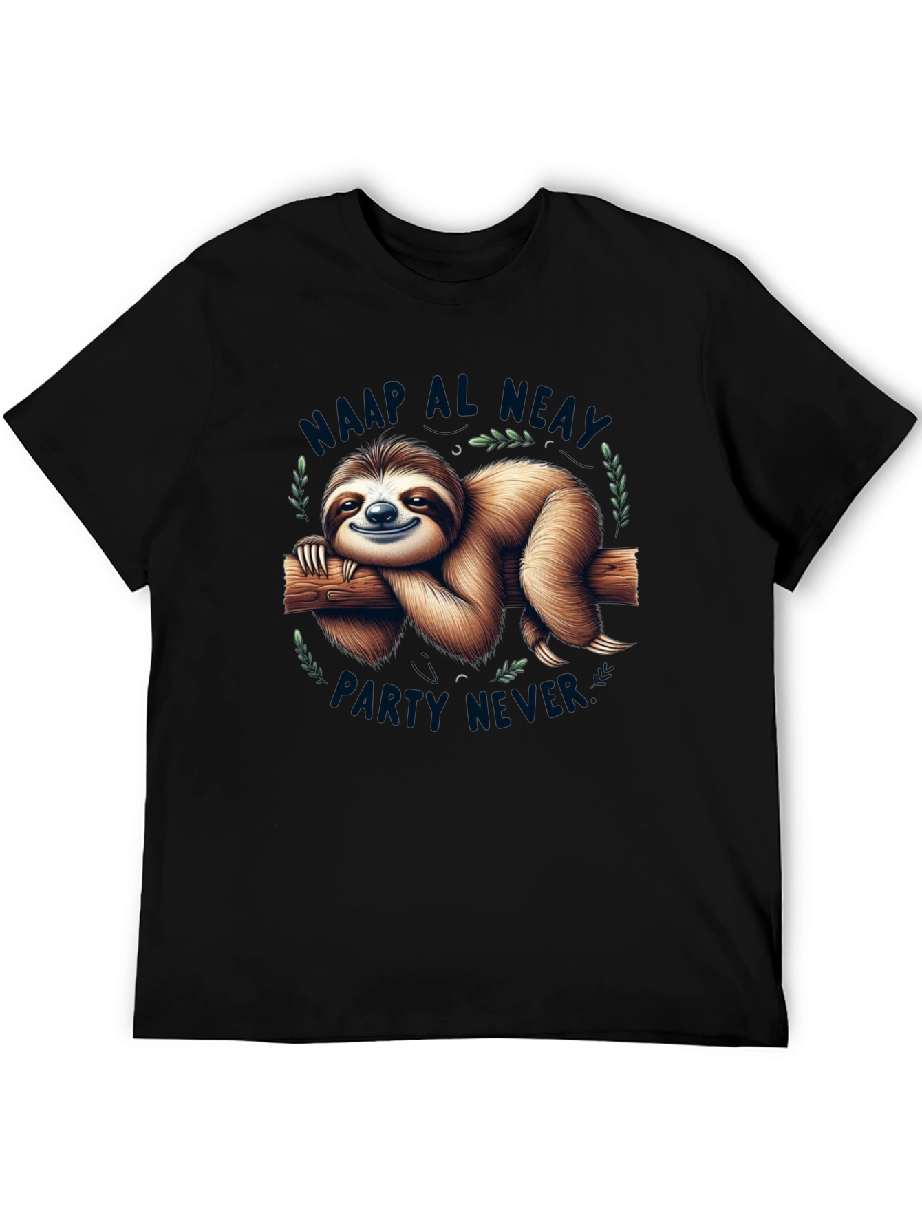 Sloth Party T-Shirt - Never Maap Al Neat