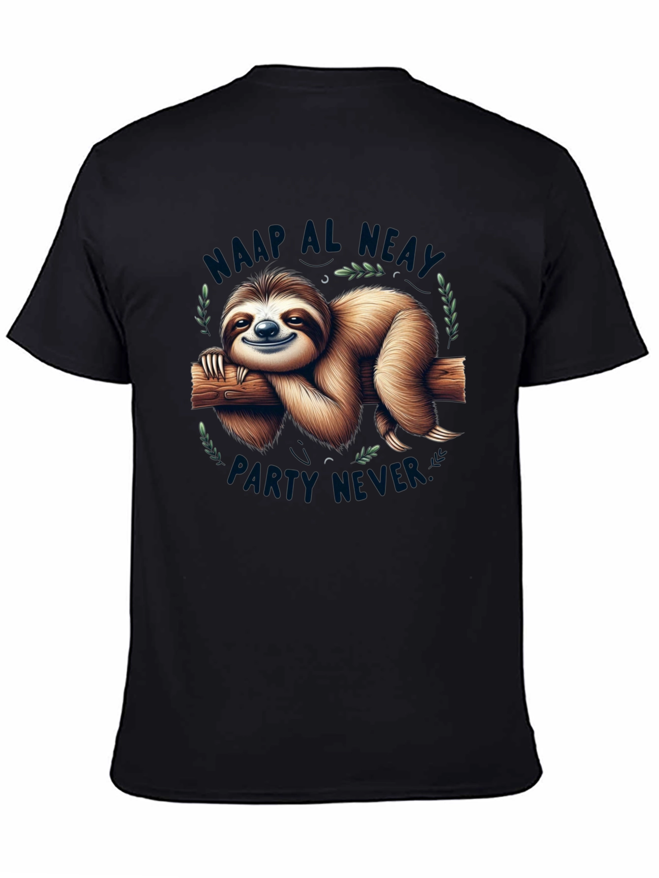 Sloth Party T-Shirt - Never Maap Al Neat