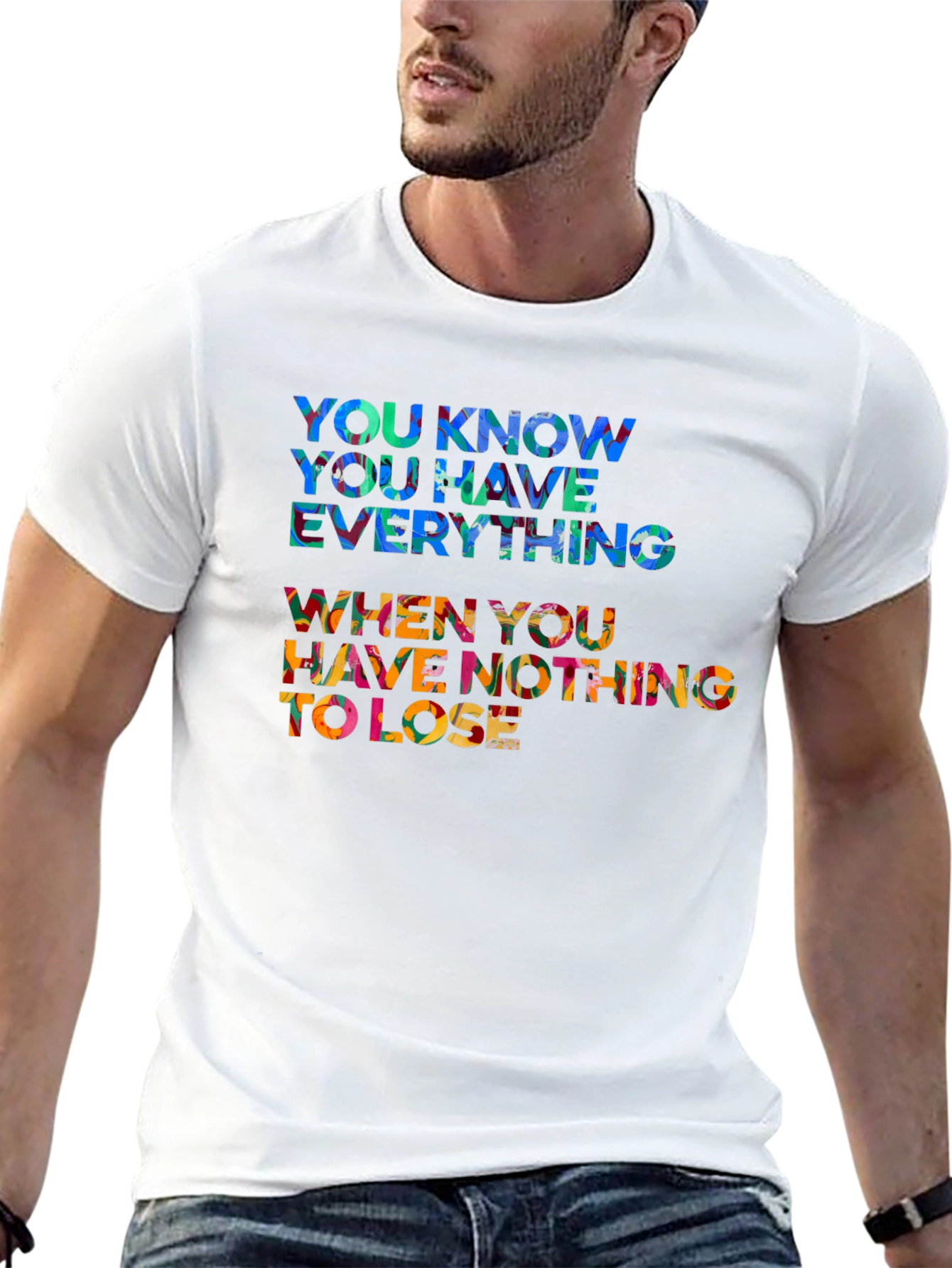 Inspirational Quote Black T-Shirt