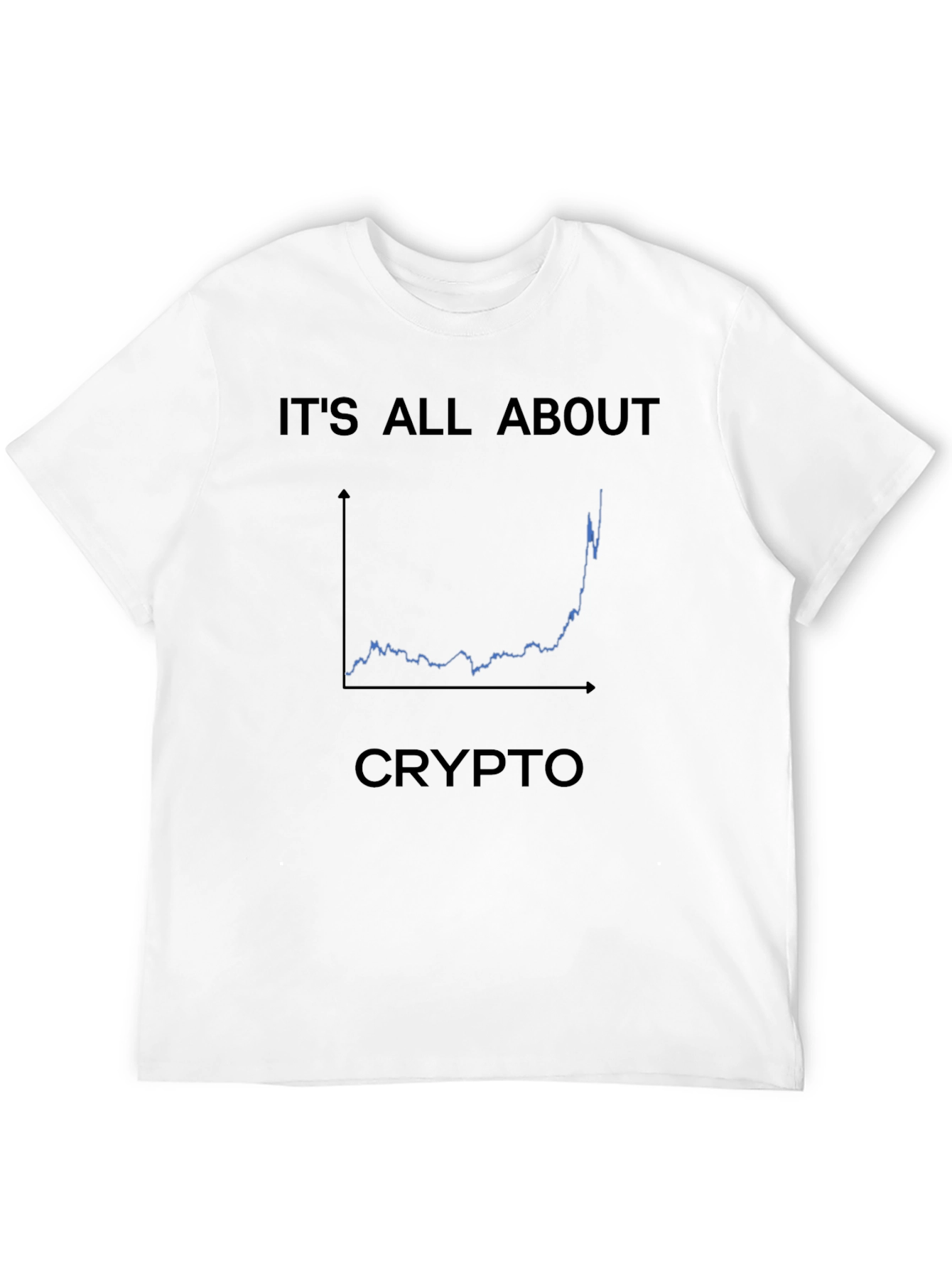 Crypto Chart T-Shirt - Its All About Crypto!