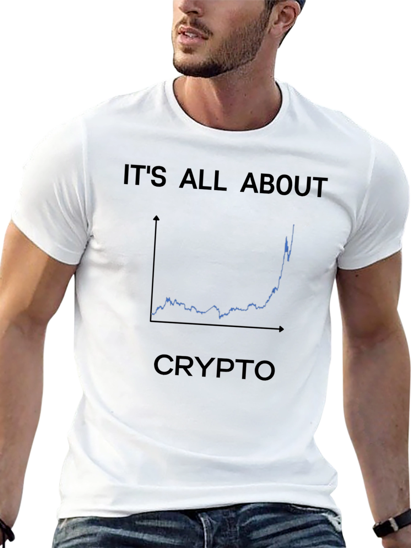 Crypto Chart T-Shirt - Its All About Crypto!
