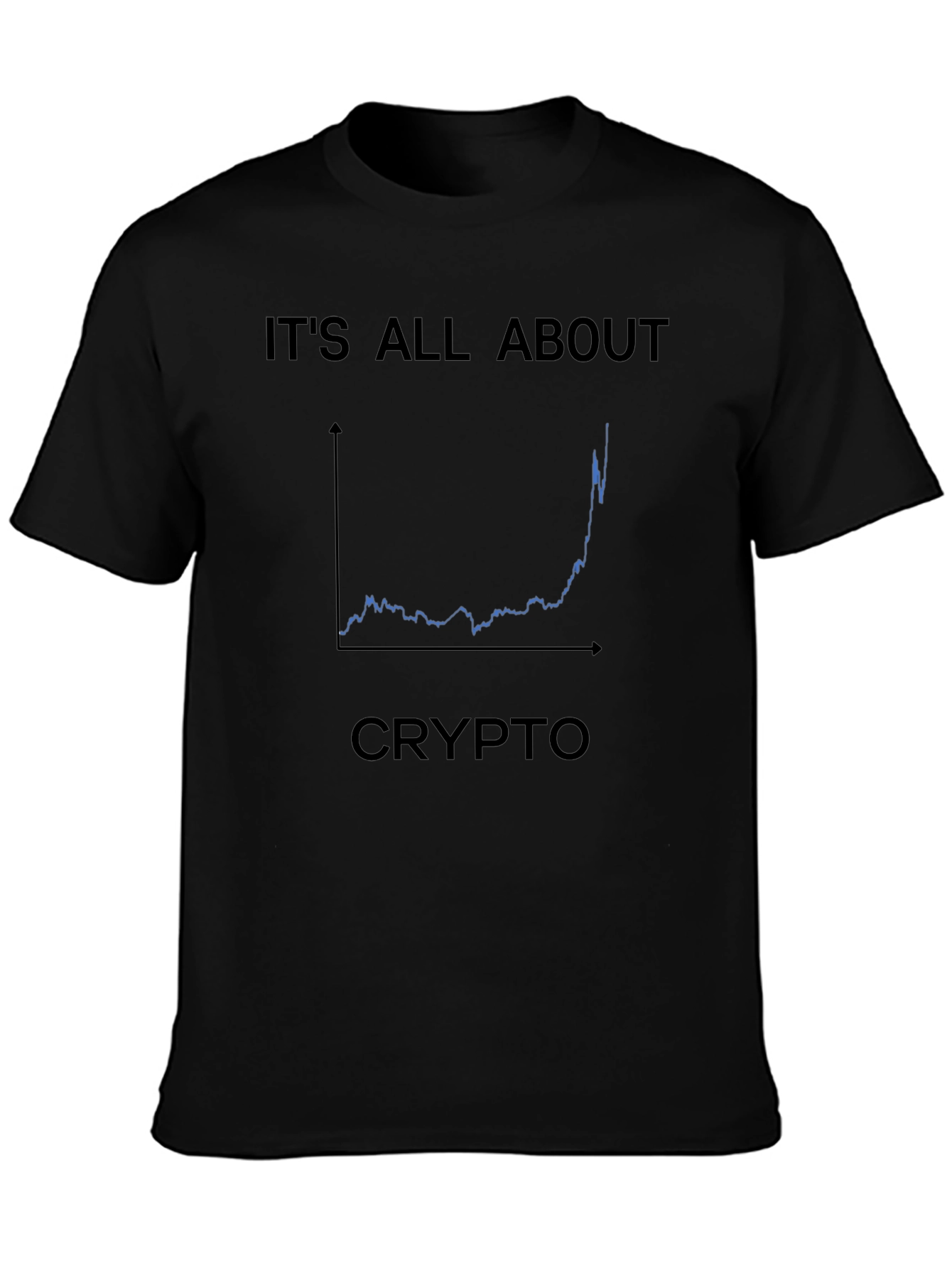 Crypto Chart T-Shirt - Its All About Crypto!