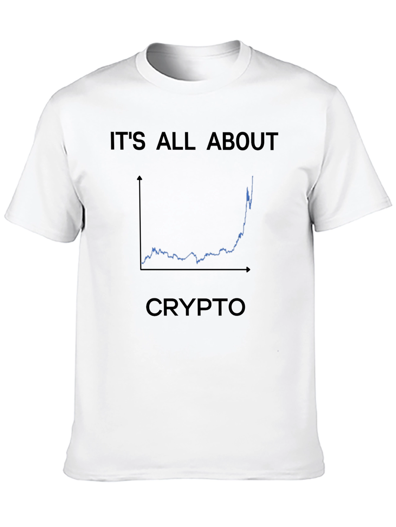 Crypto Chart T-Shirt - Its All About Crypto!