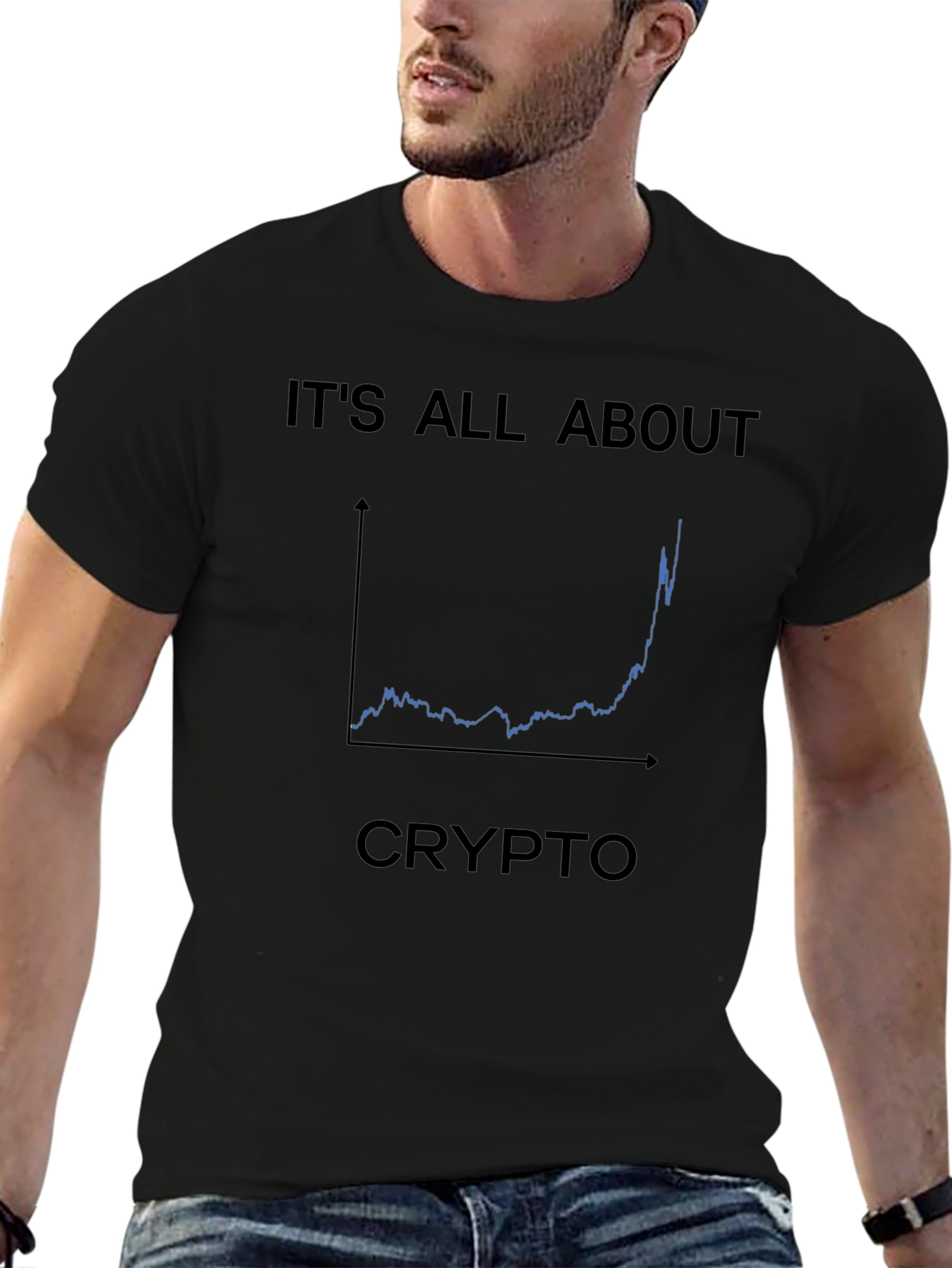 Crypto Chart T-Shirt - Its All About Crypto!