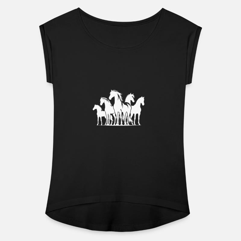 Elegant Horses With An Elegant Wild Mane