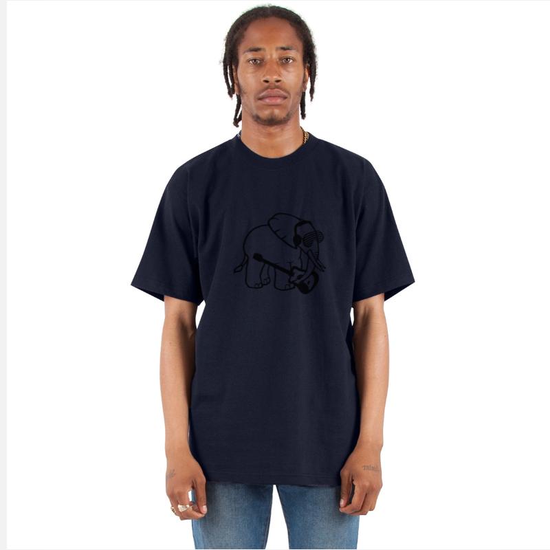 Elephant Plays Guitar Music Party Band Guitarist