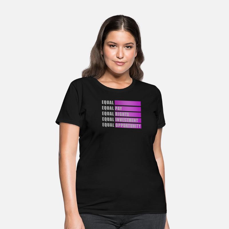 Equal equal pay equal rights equal investment equa