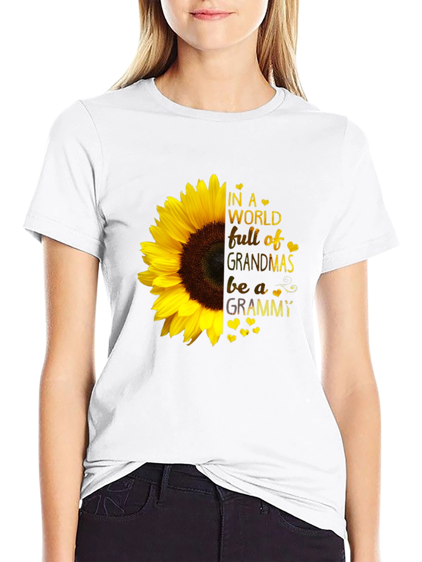 Sunflower Graphic Tee - Be a MAMMY T-Shirt