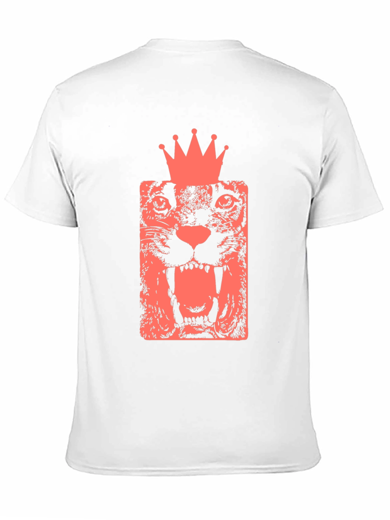 King Cat Graphic Tee - Black Cotton T-Shirt