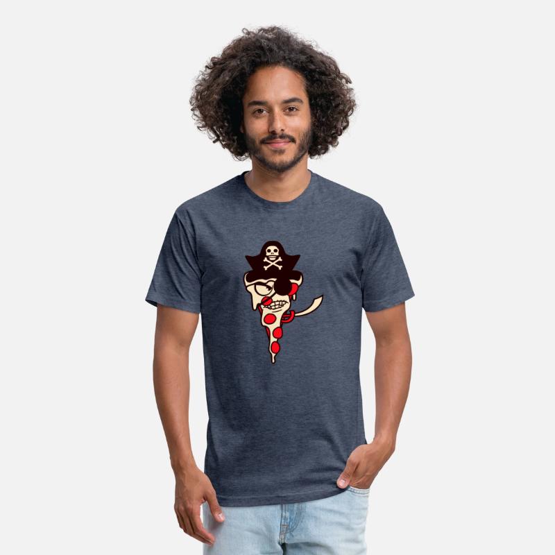 Evil Fast Food Pizza Pirate Captain Cool Eye Patch