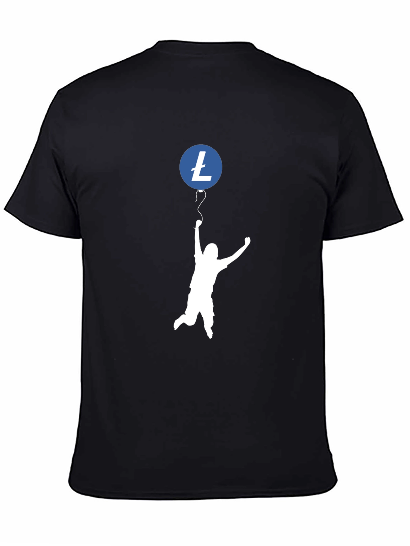 Litecoin Crypto T-Shirt - Jumping for Joy!