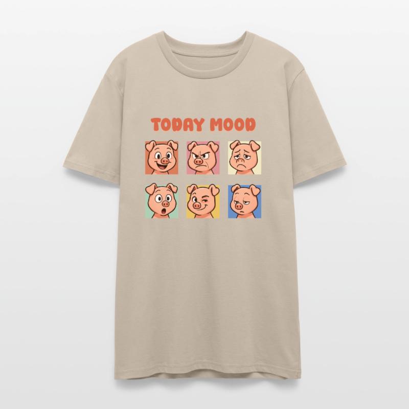 Expressive Pig Mood Bar Graph