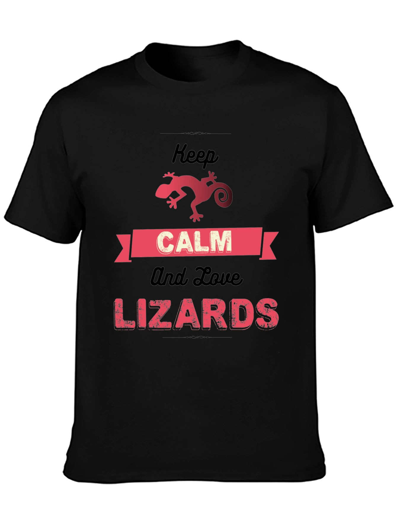 Keep Calm and Love Lizards T-Shirt
