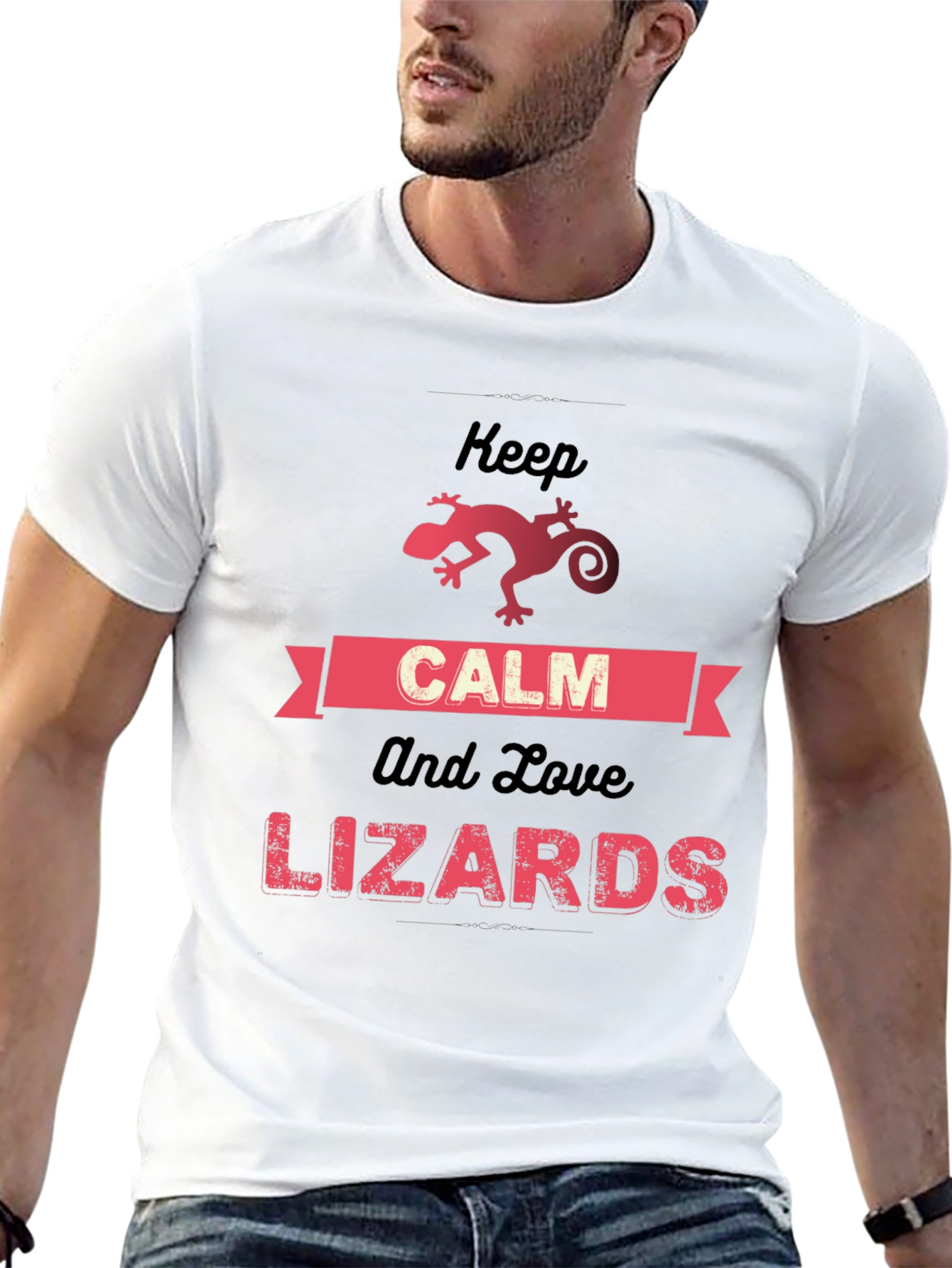 Keep Calm and Love Lizards T-Shirt