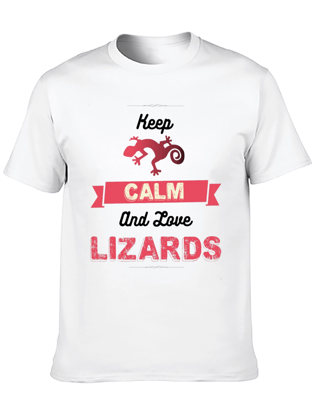 Keep Calm and Love Lizards T-Shirt