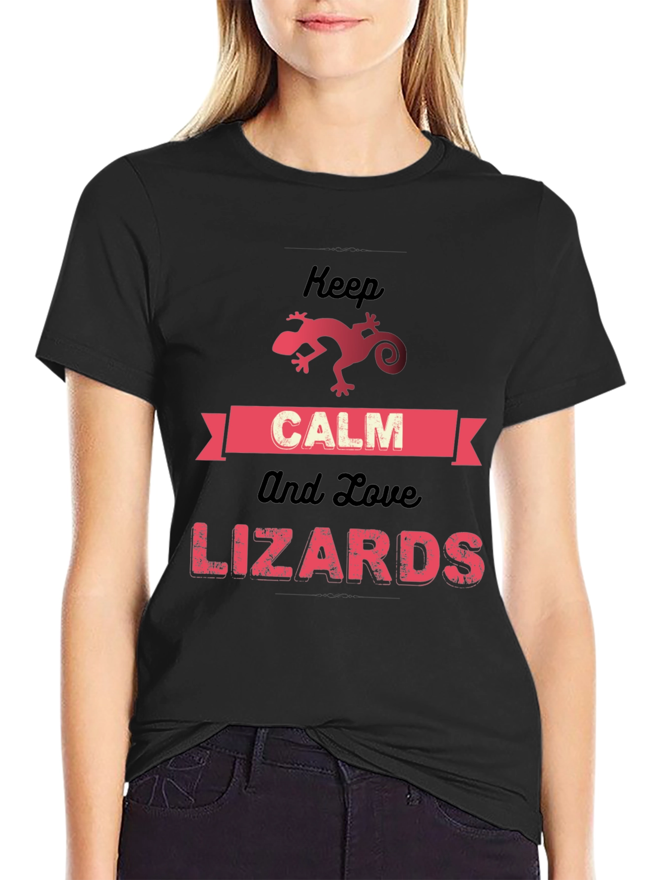 Keep Calm and Love Lizards T-Shirt