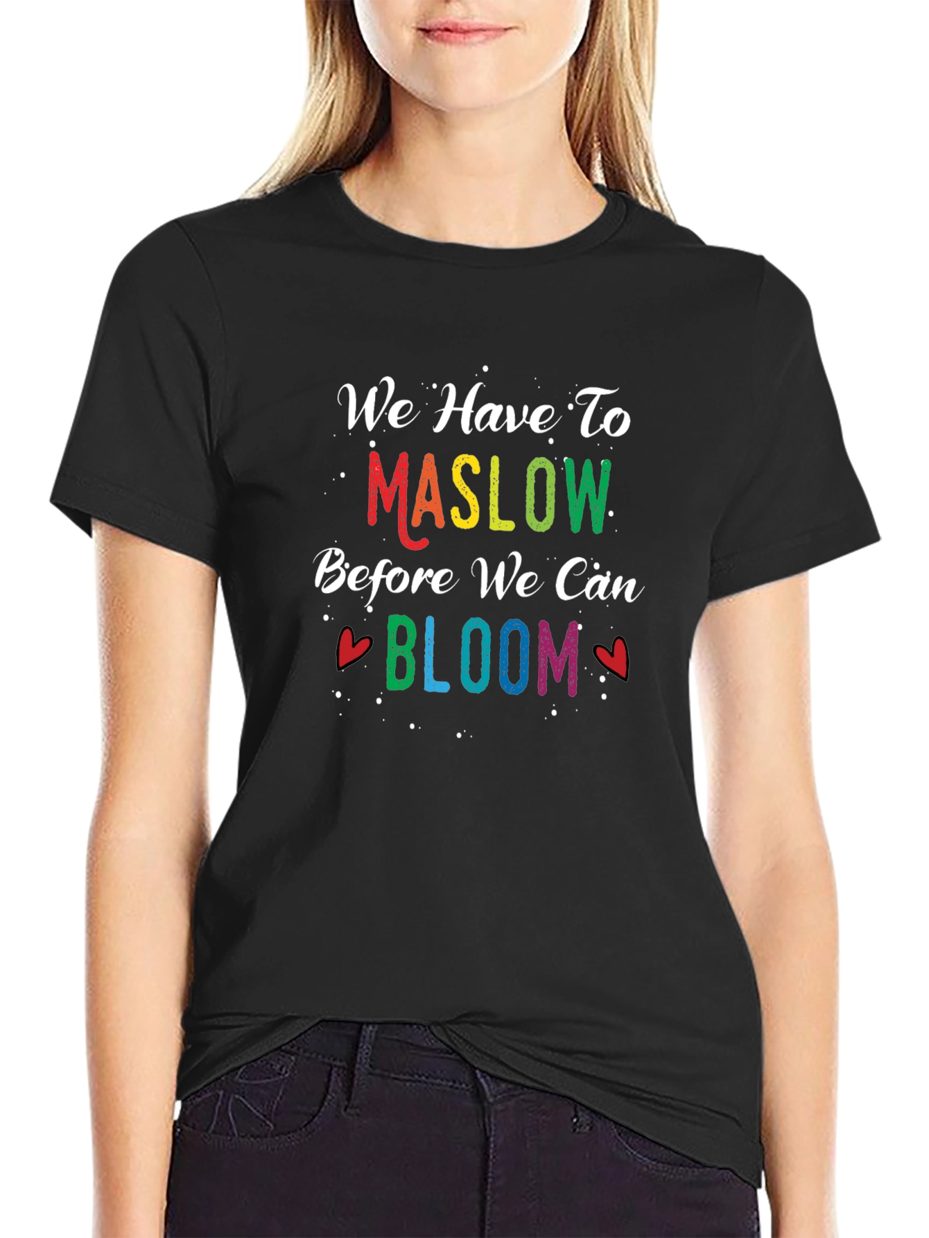 Maslow Bloom T-Shirt - Motivational Tee