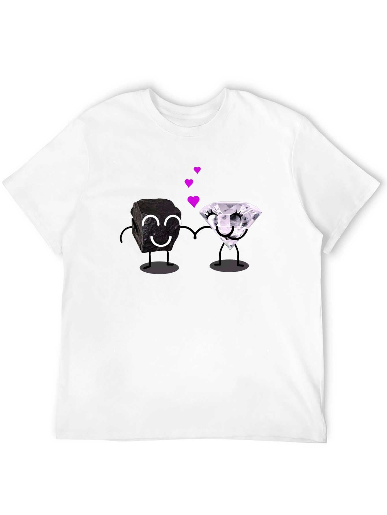 Coal to Diamond Love T-Shirt - Funny Geology Tee