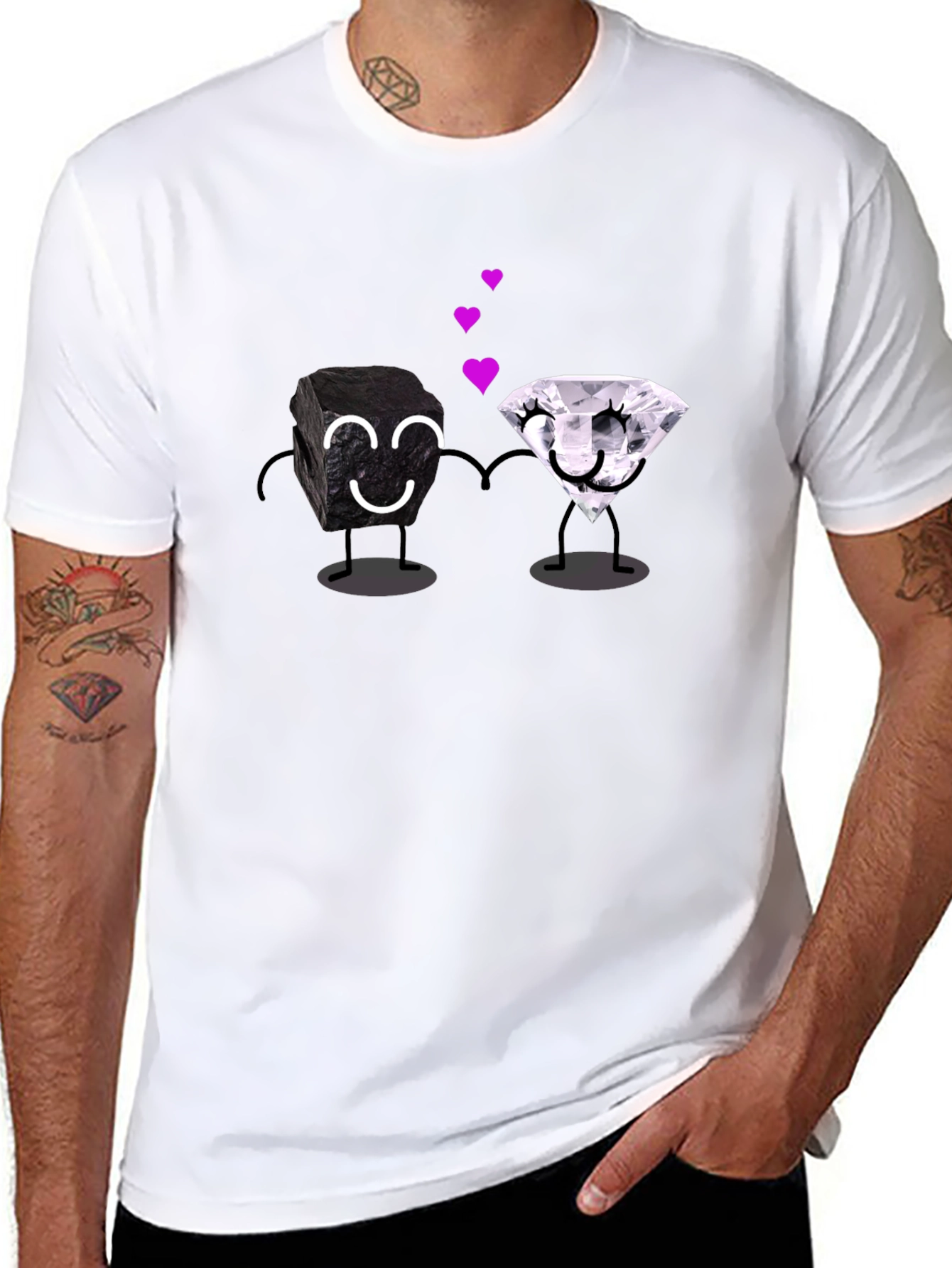 Coal to Diamond Love T-Shirt - Funny Geology Tee