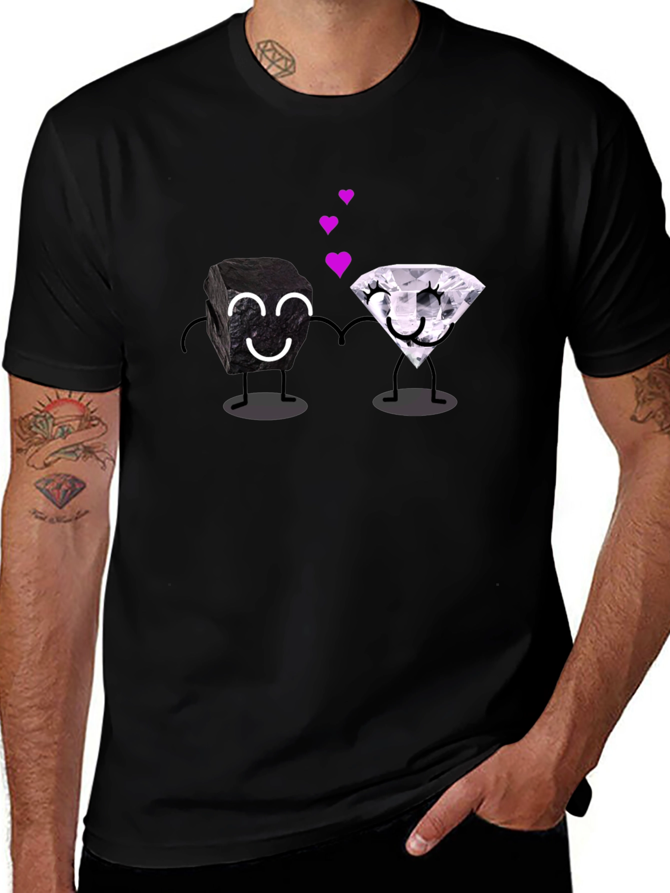 Coal to Diamond Love T-Shirt - Funny Geology Tee