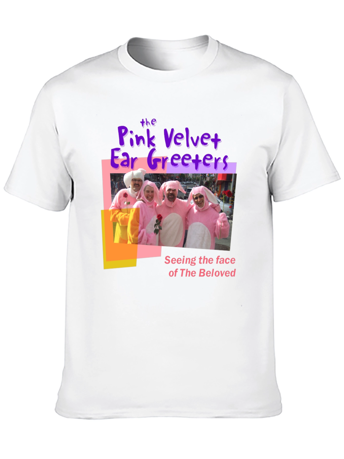 Pink Velvet Ear Greeters T-Shirt