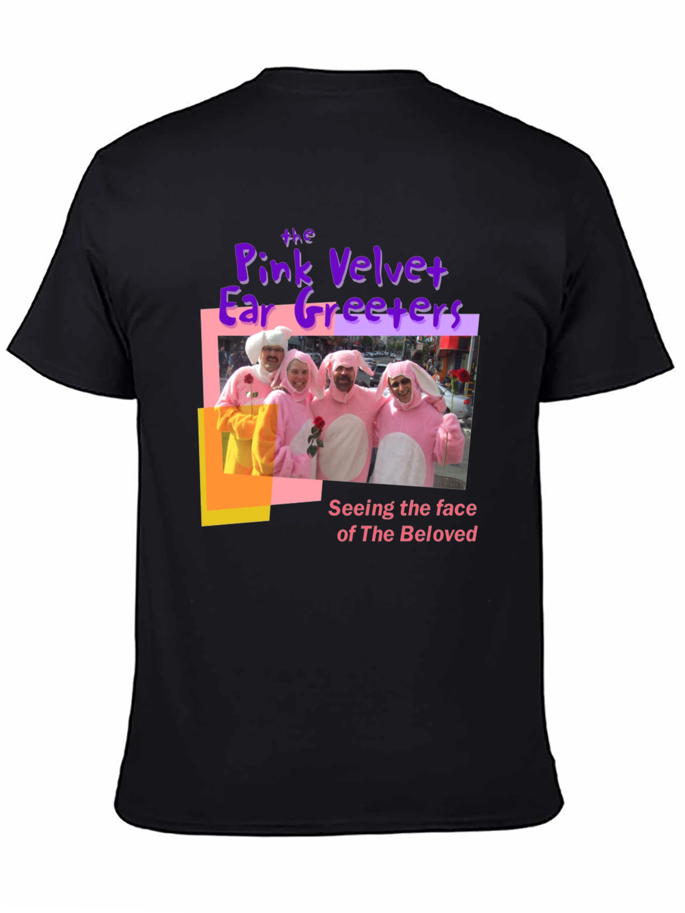 Pink Velvet Ear Greeters T-Shirt