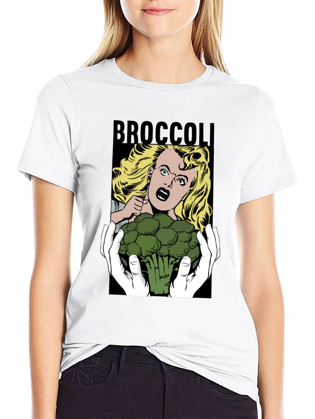 Broccoli Horror T-Shirt - Funny Graphic Tee