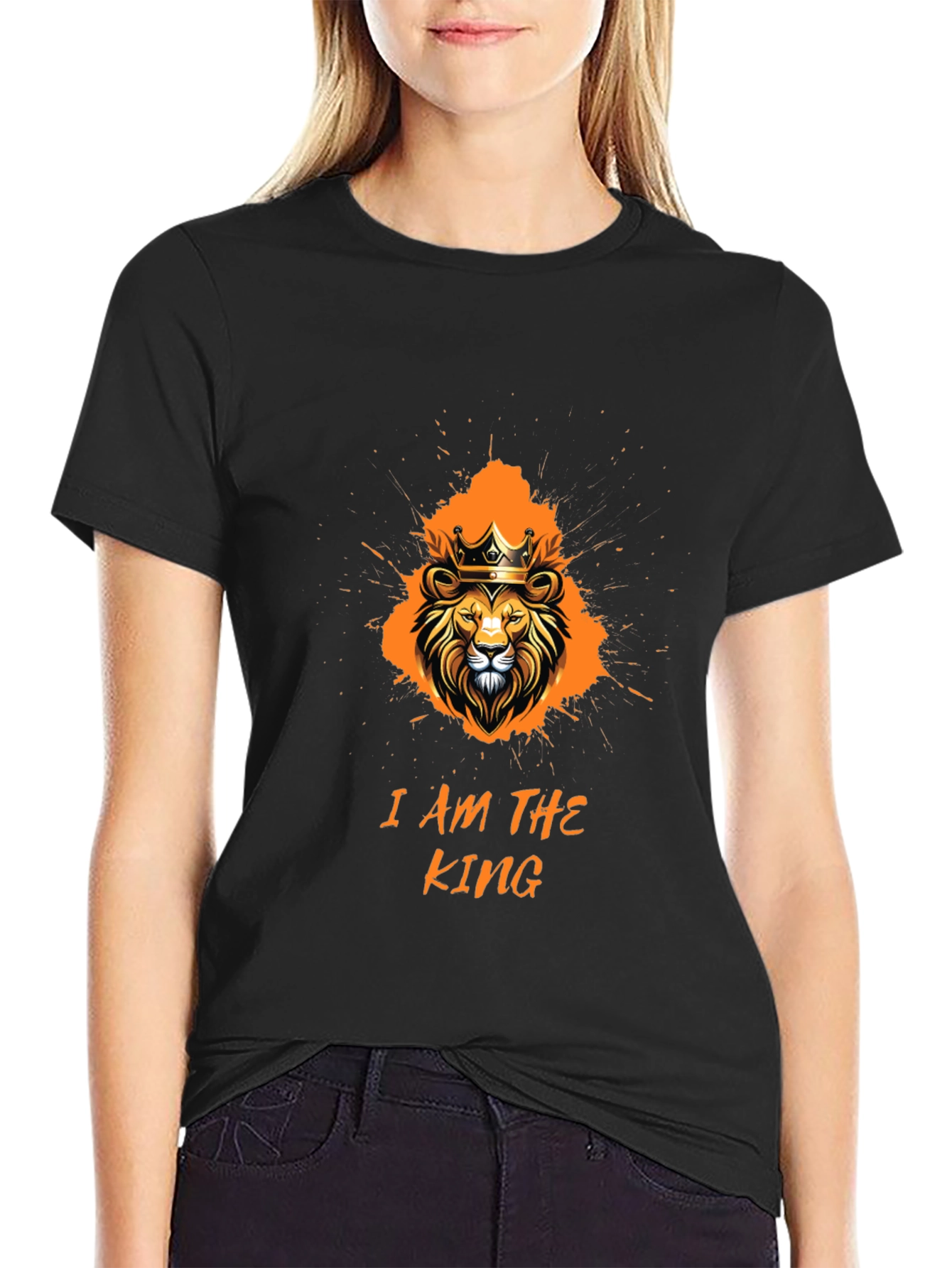 I am the King Lion Graphic Tee