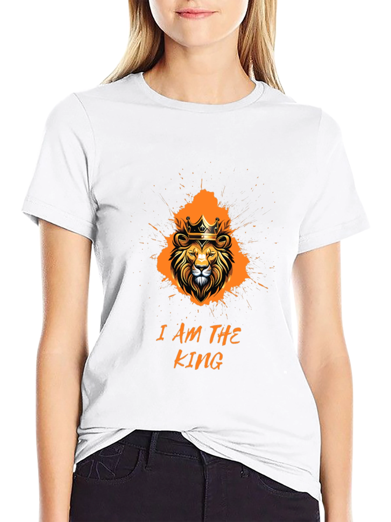 I am the King Lion Graphic Tee