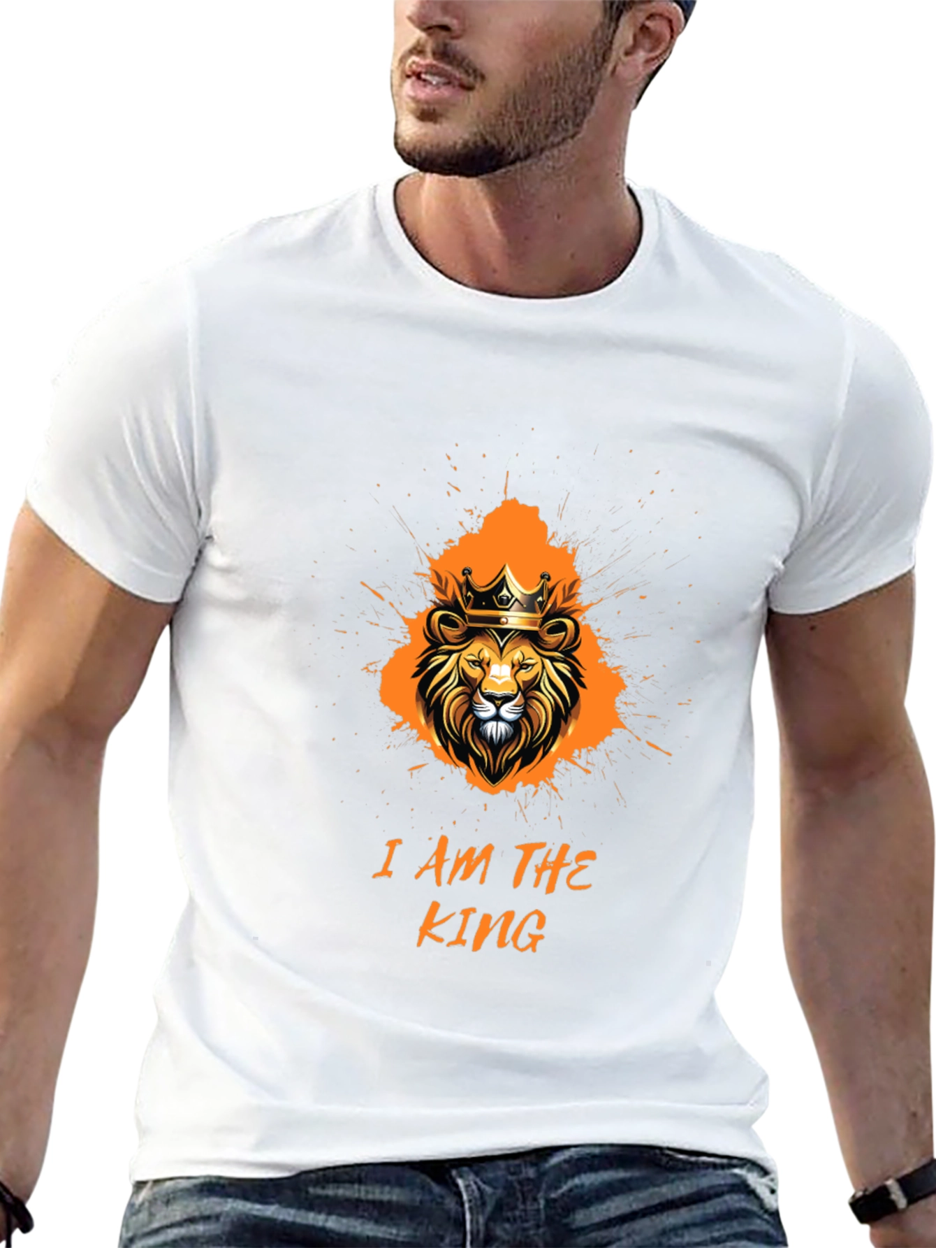 I am the King Lion Graphic Tee