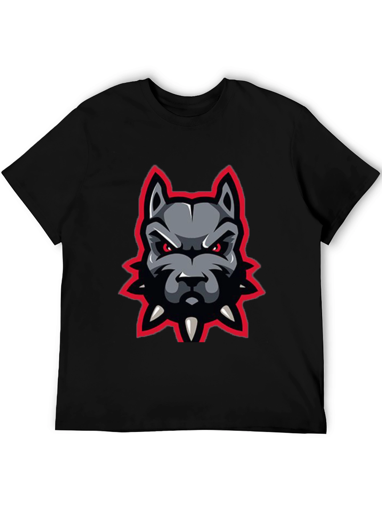 Mens Graphic Tee - Fierce Dog Design