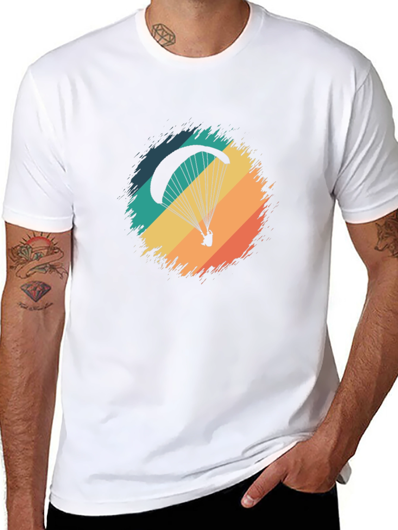Retro Paragliding T-Shirt
