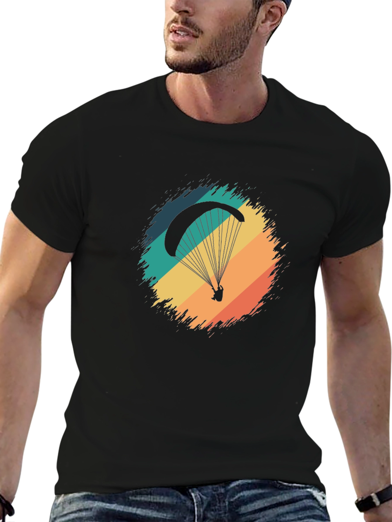 Retro Paragliding T-Shirt