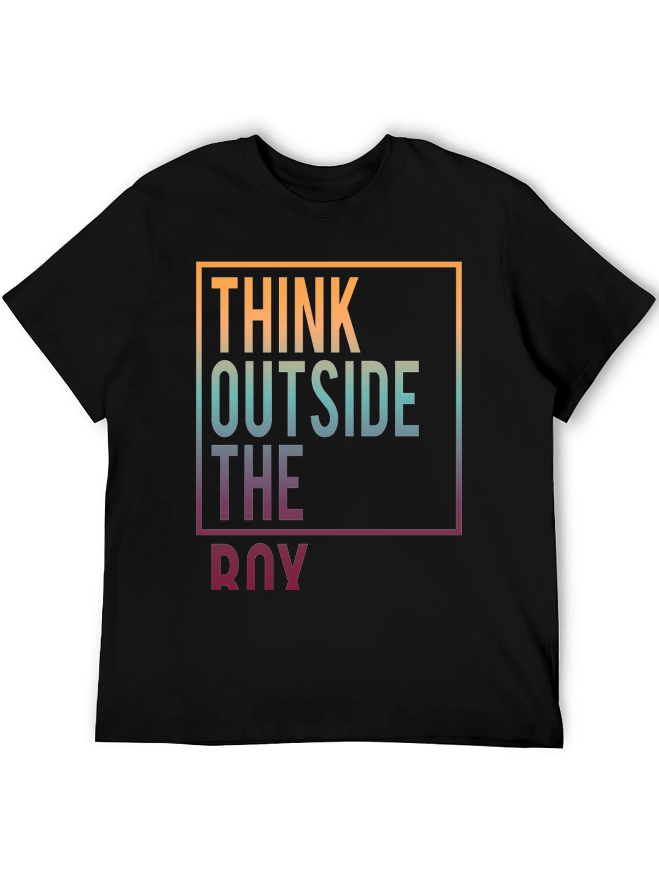 Think Outside the Box Graphic Tee