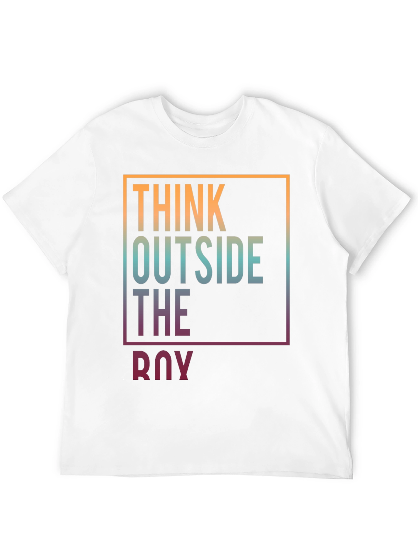 Think Outside the Box Graphic Tee