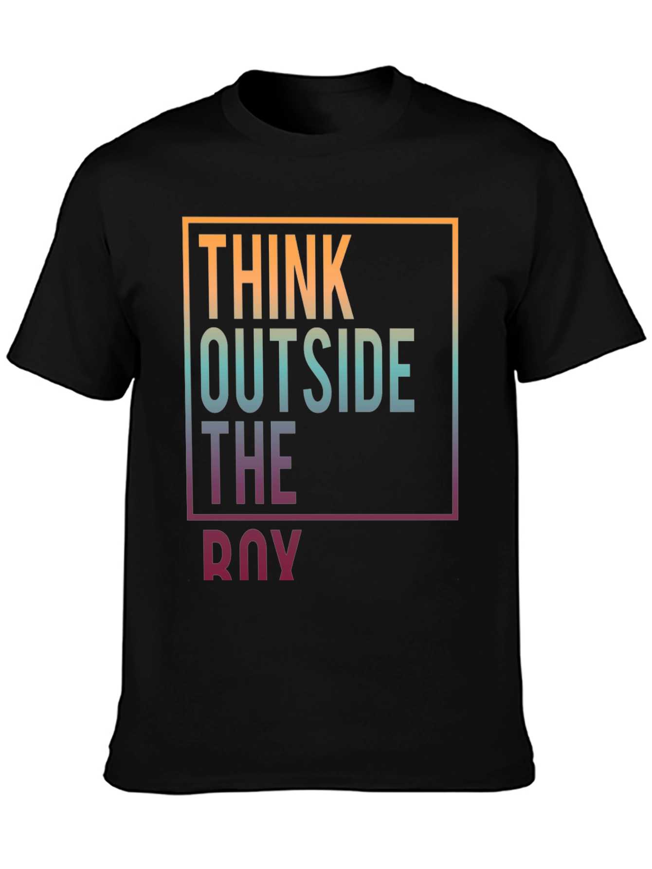 Think Outside the Box Graphic Tee