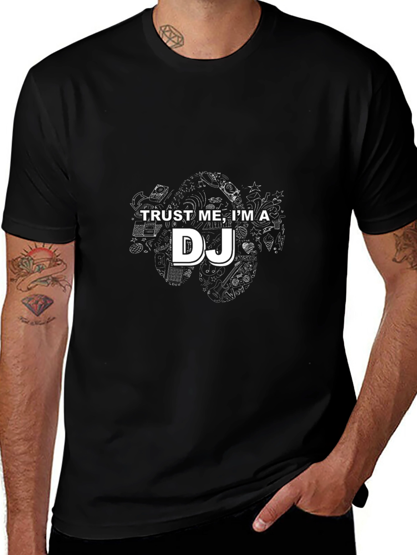 Trust Me Im a DJ Graphic Tee